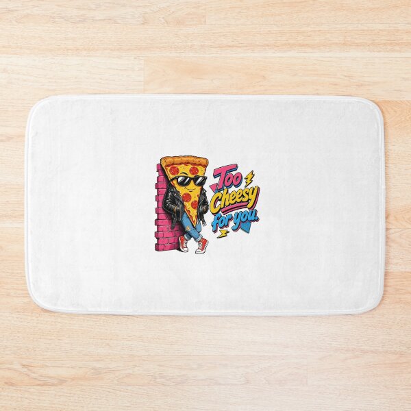 Item preview, Too Cheesy For You Funny Retro Pizza designed and sold by Sitthikon123.