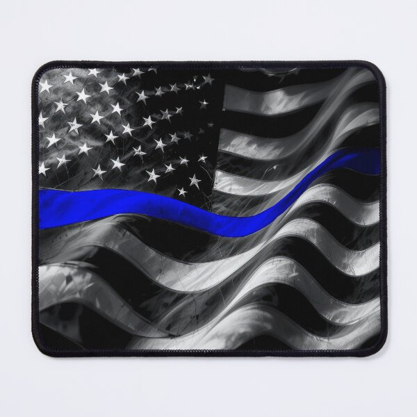 Item preview, Thin Blue Line American Flag Police Support Law Enforcement Design designed and sold by artistwill.