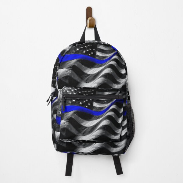 Item preview, Thin Blue Line American Flag Police Support Law Enforcement Design designed and sold by artistwill.