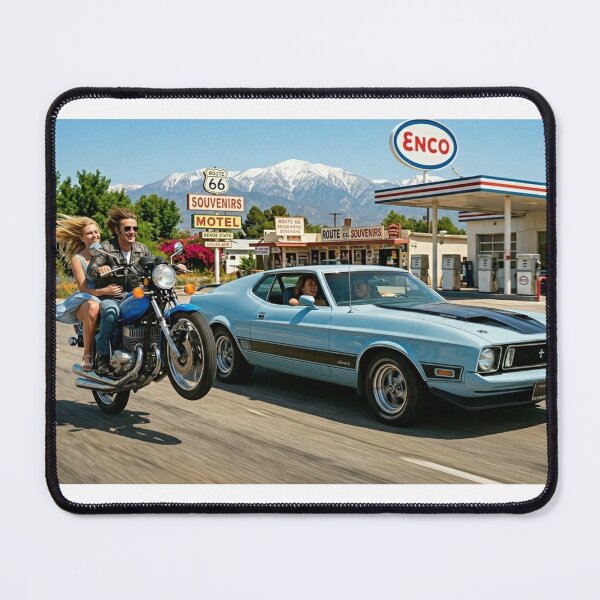 Item preview, On the road 66 - 1973 - designed and sold by VERYOLDROAD BY AXTON BROWNING .