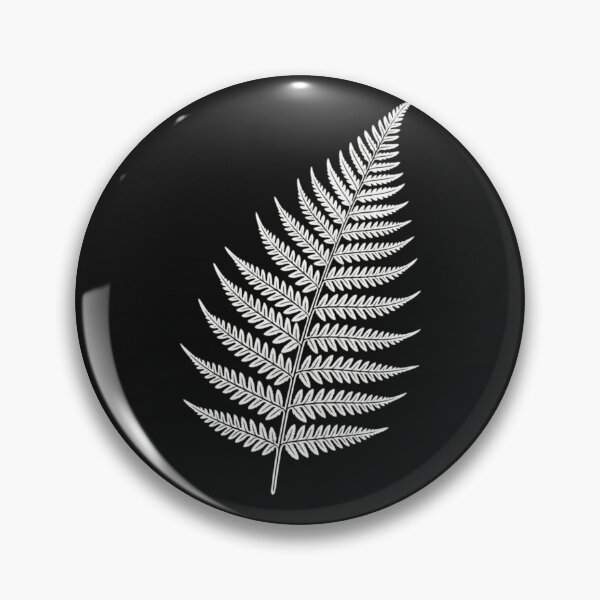 Item preview, Minimalist Silver Fern Botanical Leaf Sketch designed and sold by GiggleInkTees.