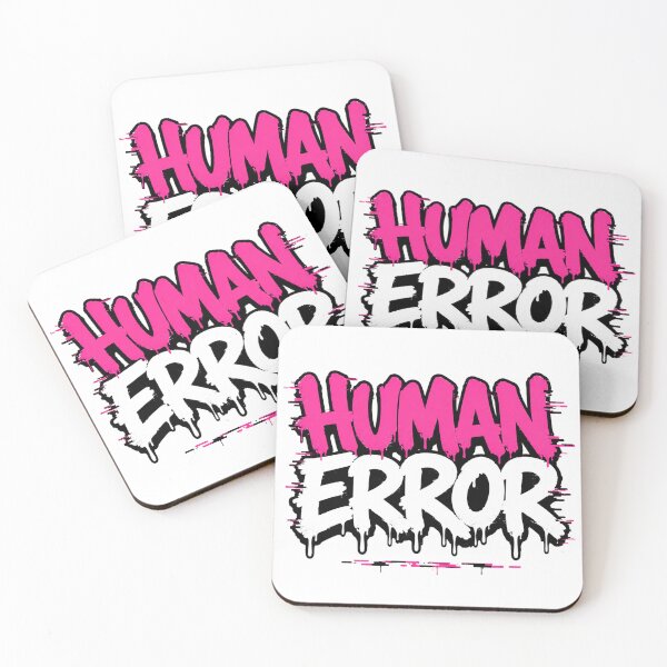 Item preview, Human Error Glitch Typography Statement designed and sold by the-dovlat.