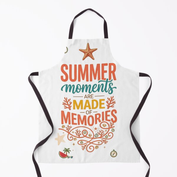 Item preview, Summer Moments Are Made Of Memories - Retro Beach Typography Design designed and sold by zakman02.
