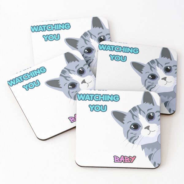 Item preview, i am watching you baby meow ct designed and sold by mgrdesign1.