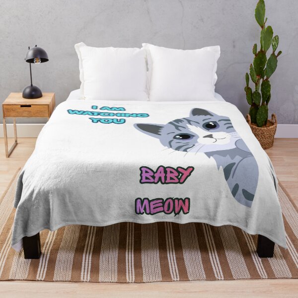 Item preview, i am watching you baby meow ct designed and sold by mgrdesign1.