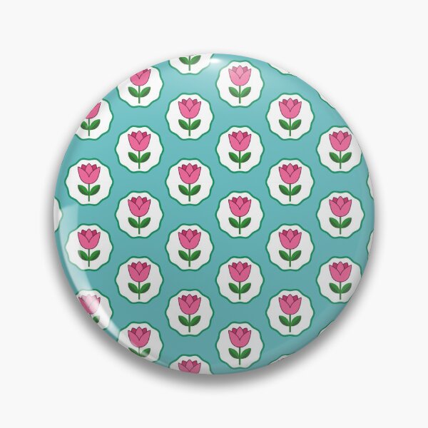 Item preview, Pink Tulips on Aqua Mint designed and sold by Isma Saleem.