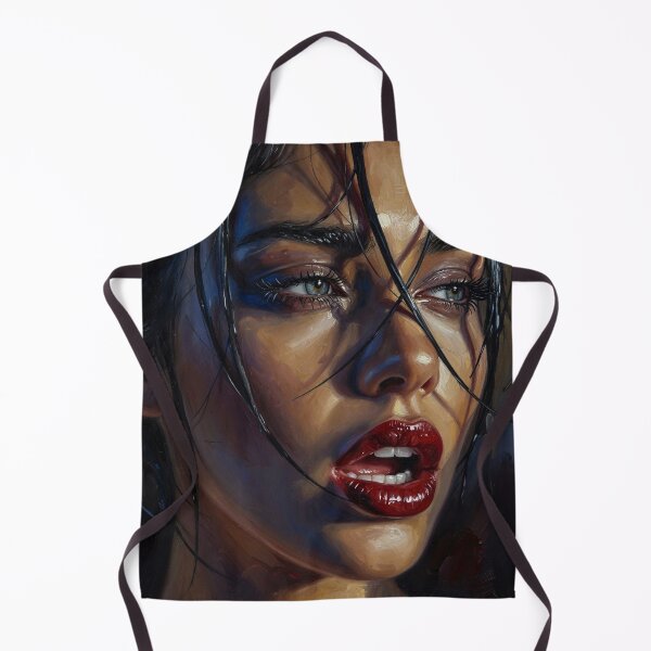 Item preview, Ecstatic Beauty Portrait Oil Painting Style designed and sold by Davidaccio Collection .
