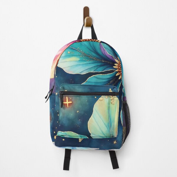 Item preview, Aurora Starpetal Bloom – Celestial Watercolor Fantasy Flower Illustration designed and sold by Oonward2021.