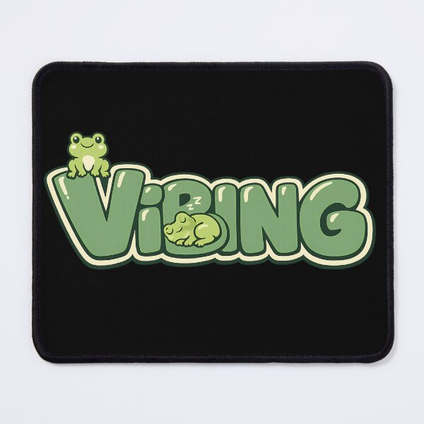 Item preview, Vibing Frog Funny Cottagecore Shirt Relatable Mood Tee Frog Lover Gift Goblincore Aesthetic Shirt designed and sold by Moss & Mellow.