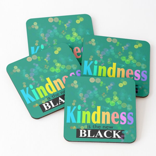 Item preview, Kindness Is The New Black designed and sold by Fun In The Sun .