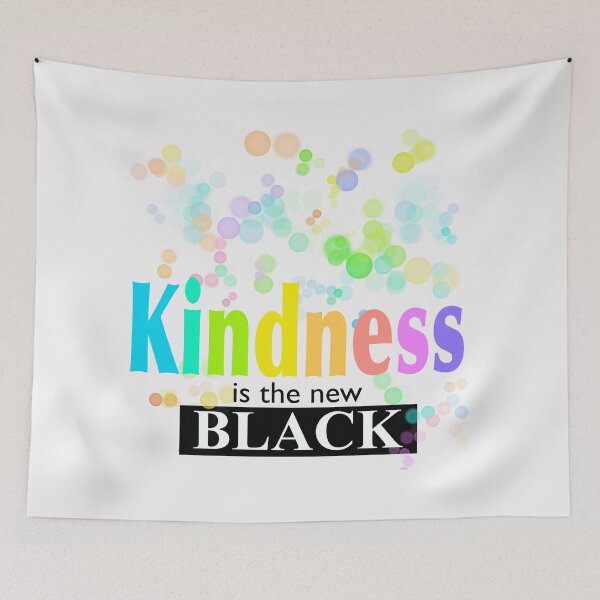 Item preview, Kindness Is The New Black designed and sold by Fun In The Sun .