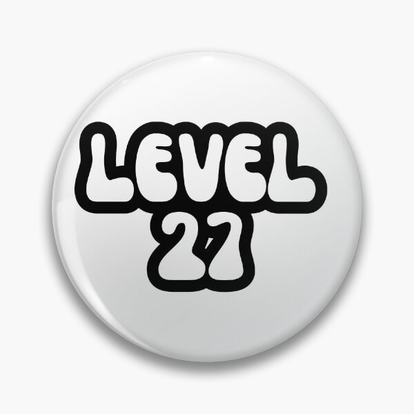 Item preview, Level 27 Gamer Energy Typography Design designed and sold by variant designer.