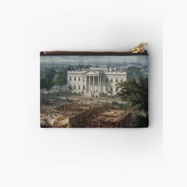 Item preview, "White House Reborn in the Rain-19th Century Reconstruction" designed and sold by SkyKing Ron.