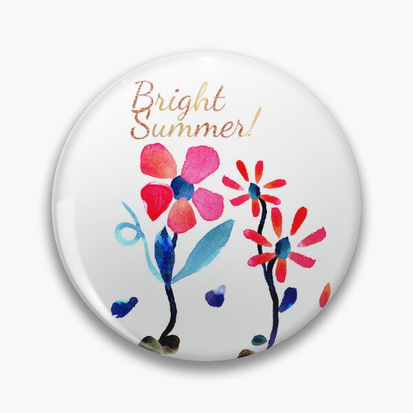 Item preview, Bright Summer!  Expressive Floral Art T-Shirt designed and sold by altastudio.