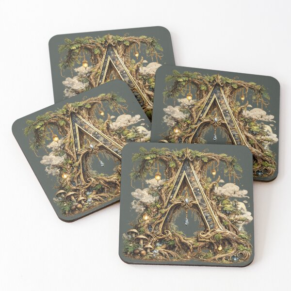 Item preview, Tree of Life Letter A Monogram designed and sold by JustResultsCo.