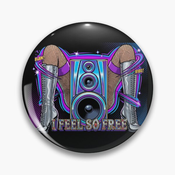 Item preview, THE QUEEN ~ I FEEL SO FREE - CONFESSIONS Graffiti Cartoon designed and sold by TheLastGarden.