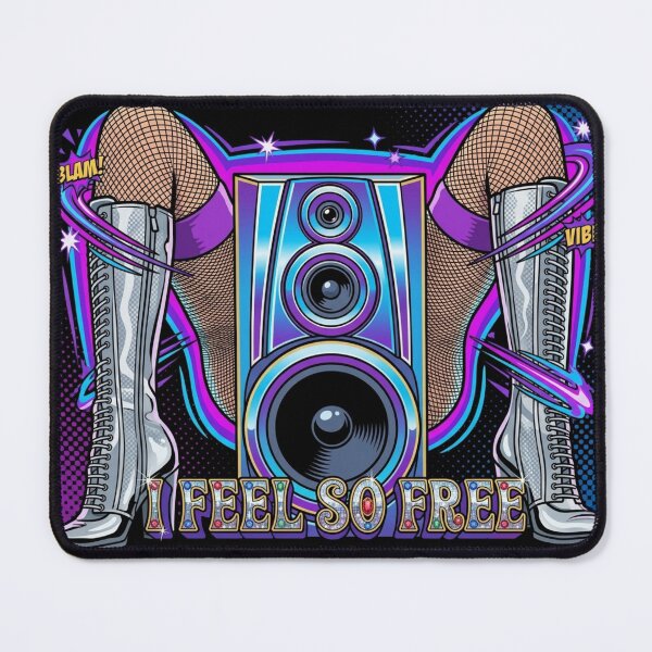 Item preview, THE QUEEN ~ I FEEL SO FREE - CONFESSIONS Graffiti Cartoon designed and sold by TheLastGarden.