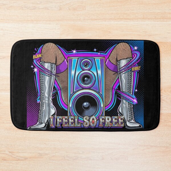 Item preview, THE QUEEN ~ I FEEL SO FREE - CONFESSIONS Graffiti Cartoon designed and sold by TheLastGarden.