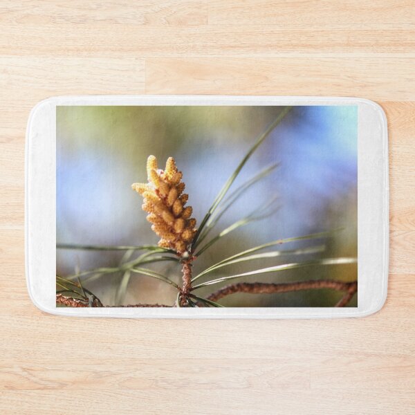Item preview, Close-Up Pine Cone On Branch With Soft Focus Pine Needles And Natural Outdoor Lighting designed and sold by Nmallia.