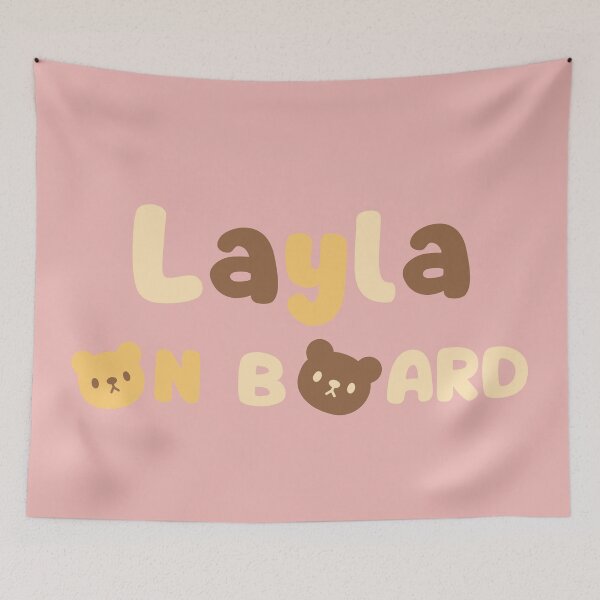 Item preview, Baby Layla On Board designed and sold by Digit-by-C.