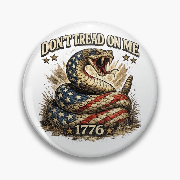Item preview, Don't Tread On Me 1776 designed and sold by Patriot Prints.