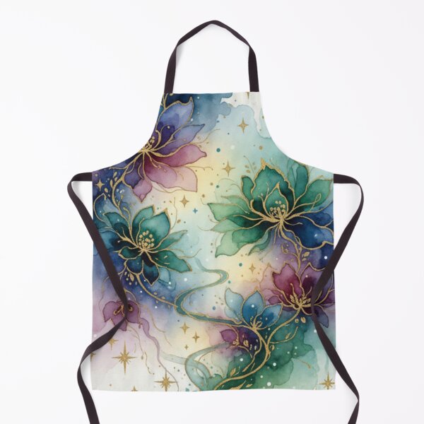 Item preview, Astral Lotus Reverie – Enchanted Watercolor Celestial Floral Illustration designed and sold by Oonward2021.