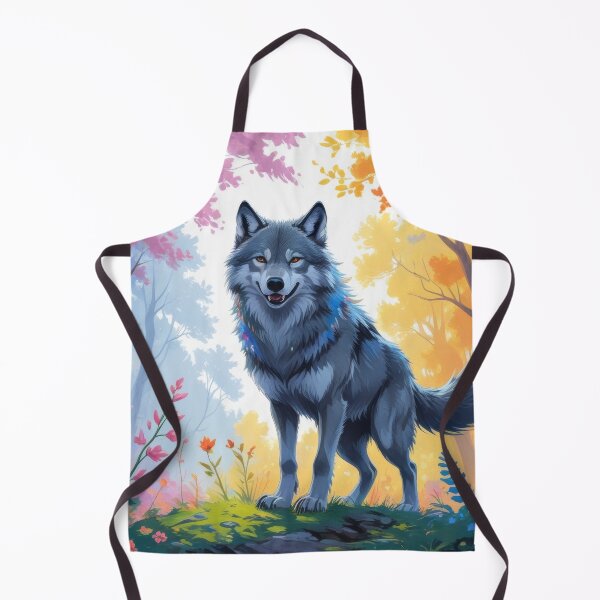 Item preview, Majestic Wolf in Enchanted Forest Art designed and sold by Nick Seidel.