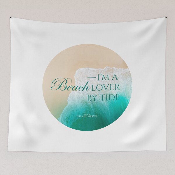 Item preview, I'm a Beach Lover by Tide designed and sold by TheArtMarvel.