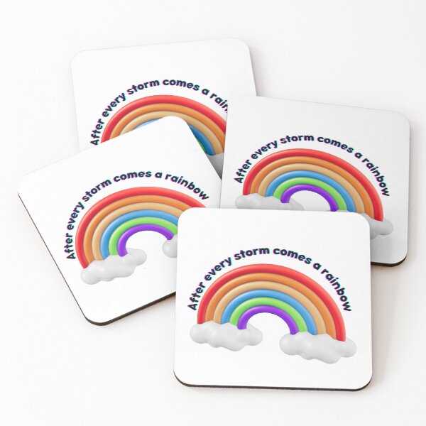 Item preview, After Every Storm Comes a Rainbow designed and sold by smartprintuk.