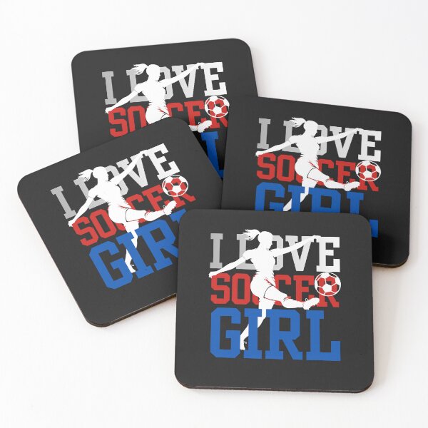 Item preview, "I Love Soccer Girl - Kickin' It with Style!" designed and sold by ShopTwentyFour.