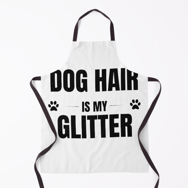 Item preview, Dog Hair Is My Glitter Funny Dog Lover Typography Design designed and sold by Uvclick.