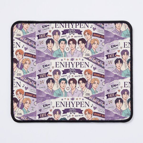 Item preview, Enhypen - Purple Theme designed and sold by kpopfinds.