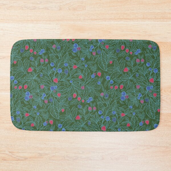 Item preview, Seamless botanical pattern green designed and sold by and-creative2.