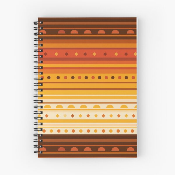 Item preview, Sunset Stripe Retro Seamless Pattern Print designed and sold by Inkworksbyshery.