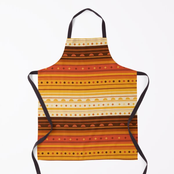 Item preview, Sunset Stripe Retro Seamless Pattern Print designed and sold by Inkworksbyshery.