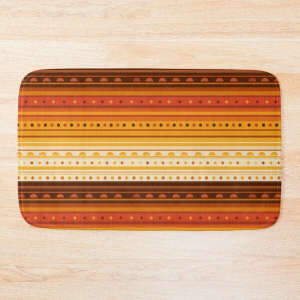 Item preview, Sunset Stripe Retro Seamless Pattern Print designed and sold by Inkworksbyshery.