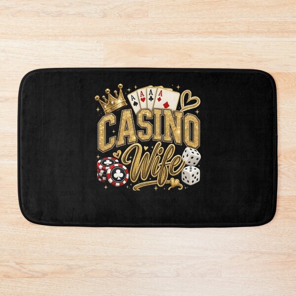 Item preview, Casino Wife Gambling Queen Poker Cards Dice Lucky Player designed and sold by PixlCrypt.