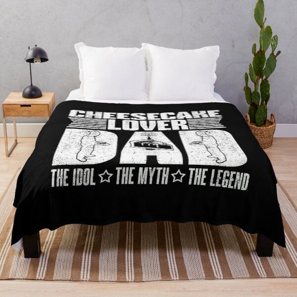 Item preview, Cheesecake Lover Dad The Idol The Myth Sweet Food designed and sold by tshirtconcepts.