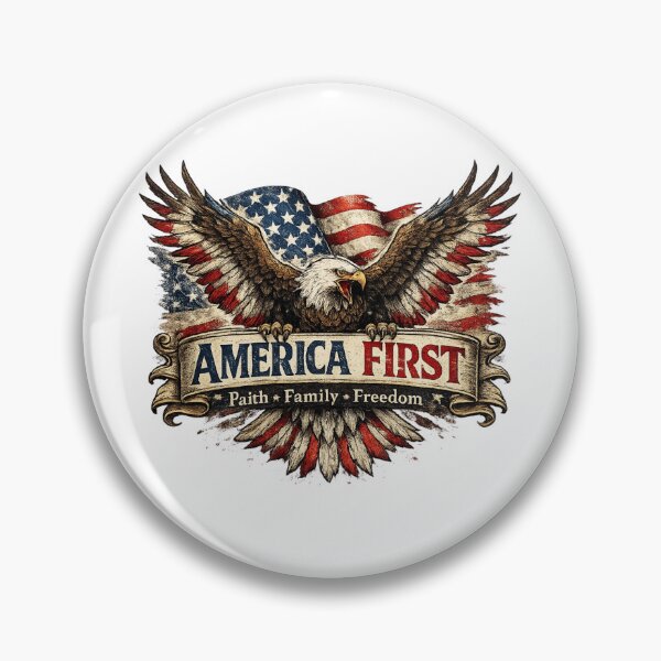 Item preview, America First Faith Family Freedom designed and sold by Patriot Prints.