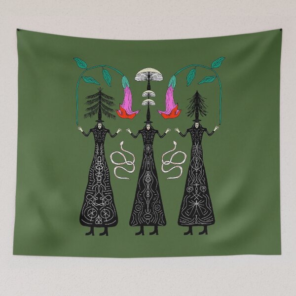 Item preview, The Three Sisters of the Forest designed and sold by adamstav-prints.