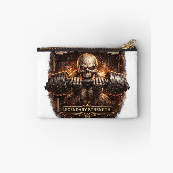Item preview, Take Your Gains Skull Gym Design designed and sold by ZovLane.