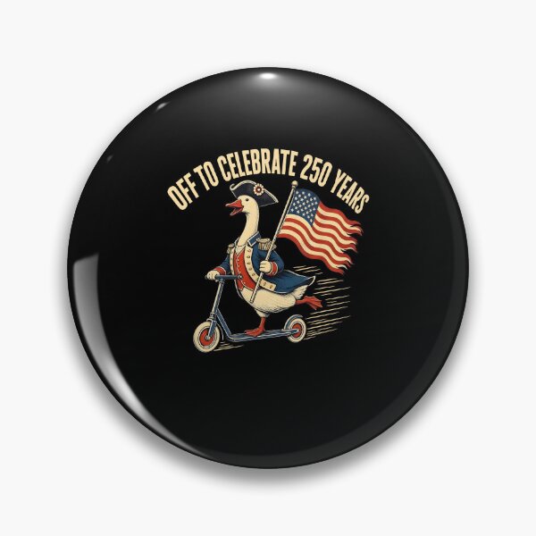 Item preview, Off To Celebrate 250 Years Patriotic Goose America 250th Anniversary 4th Of July designed and sold by PixlCrypt.