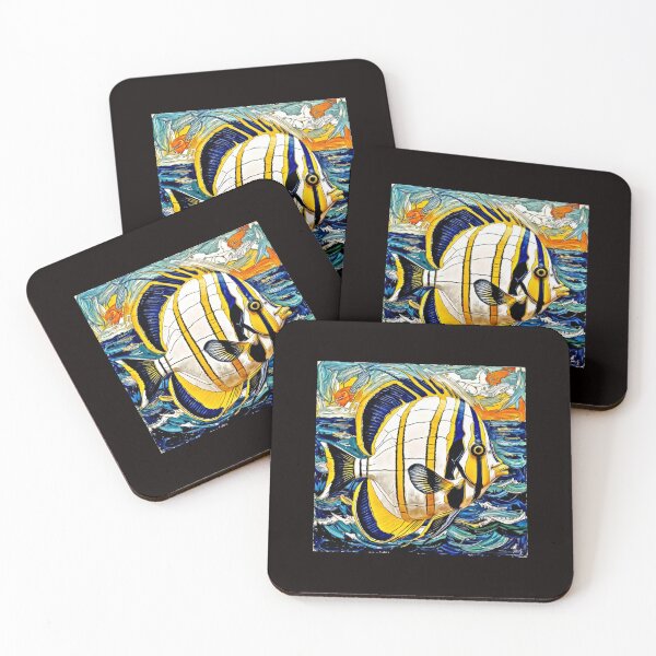 Item preview, Chromatic Currents: The Butterfly Fish #7 designed and sold by Helios Be. Lavsh.