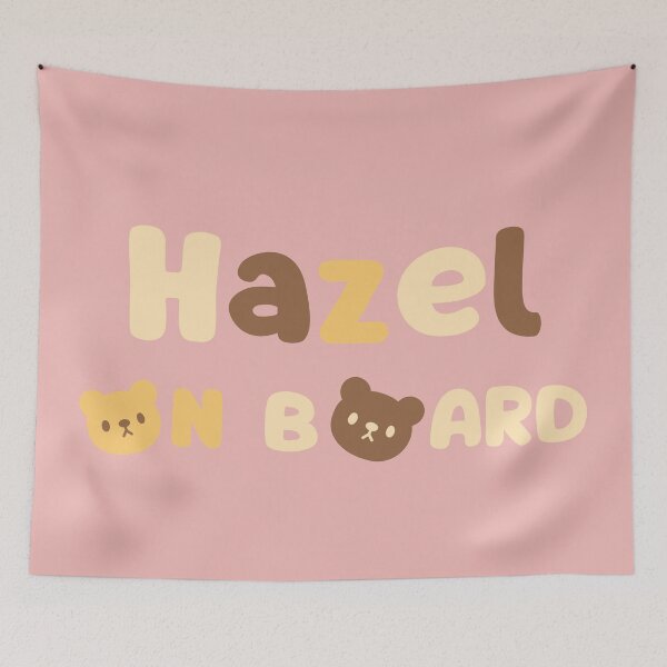 Item preview, Baby Hazel On Board designed and sold by Digit-by-C.