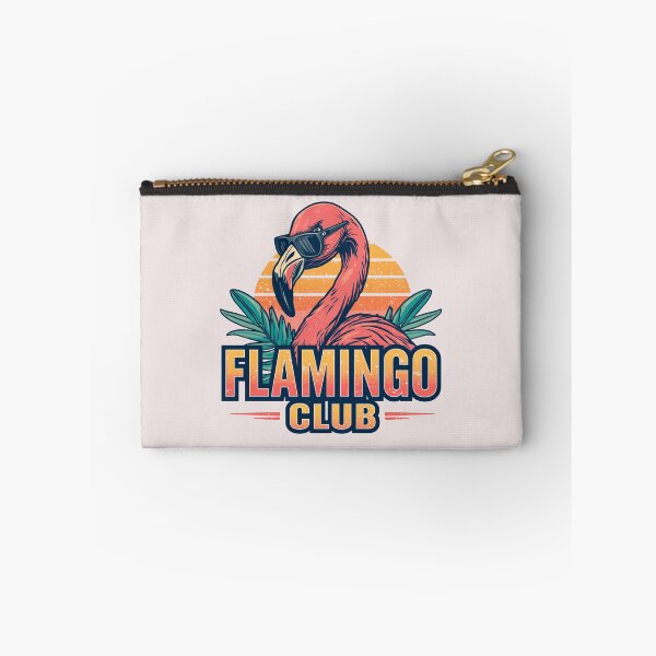 Item preview, Retro Flamingo Club Pride Summer Beach Art designed and sold by EchoPrint Co..