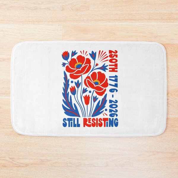 Item preview, Still Resisting 250th Anniversary Floral Protest Graphic 1776-2026 designed and sold by PixlCrypt.