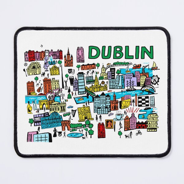 Item preview, Dublin City Drawing designed and sold by Traveldrawings.