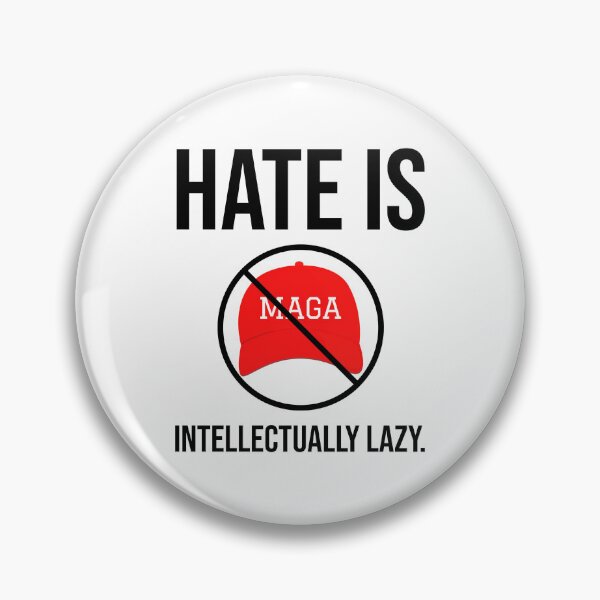 Item preview, Hate is intellectually lazy. designed and sold by Rachel the Artist .