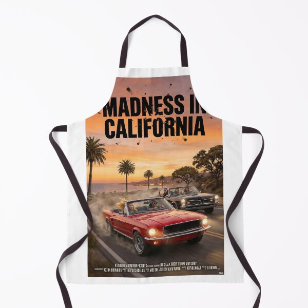 Item preview, ROAD MOVIE POSTER MADNESS IN CALIFORNIA 1967 designed and sold by VERYOLDROAD BY AXTON BROWNING .
