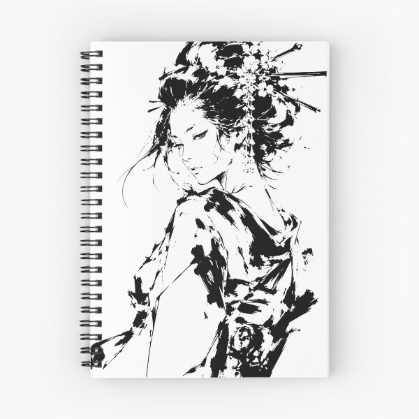 Item preview, Geisha brush poster designed and sold by OniricaDesign.